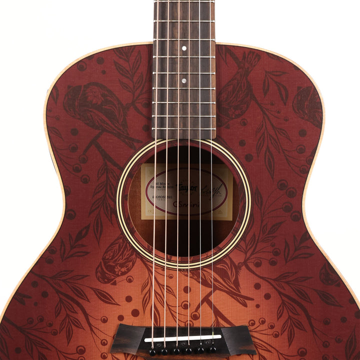 Taylor GS Mini-e Special Edition Prototype Acoustic-Electric Floral