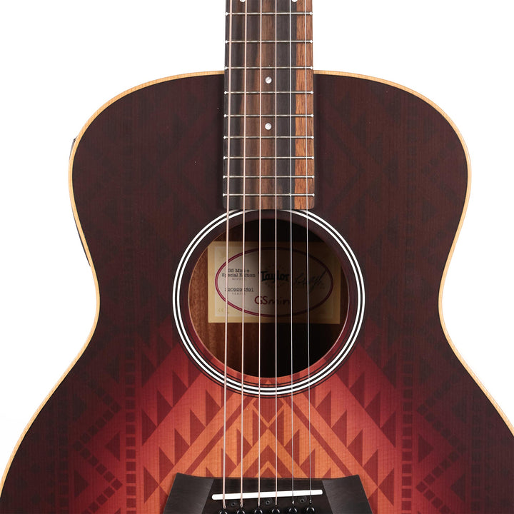 Taylor GS Mini-e Special Edition Prototype Acoustic-Electric Geometric Burst