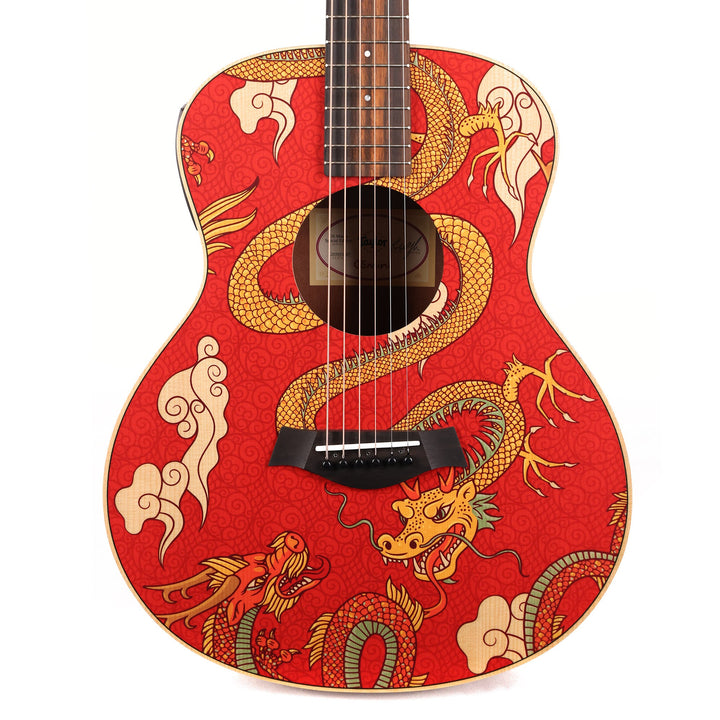 Taylor GS Mini-e Special Edition Prototype Acoustic-Electric Red Dragon