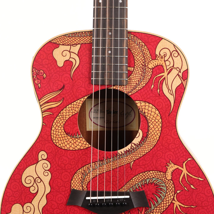 Taylor GS Mini-e Special Edition Prototype Acoustic-Electric Red Dragon