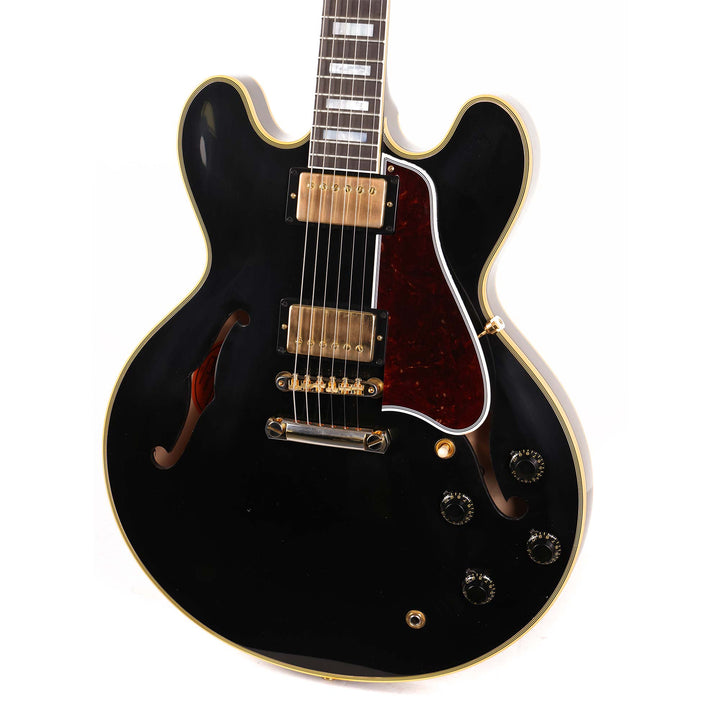 Gibson Custom Shop 1959 ES-355 Reissue Stopbar Guitar VOS Ebony Guitar