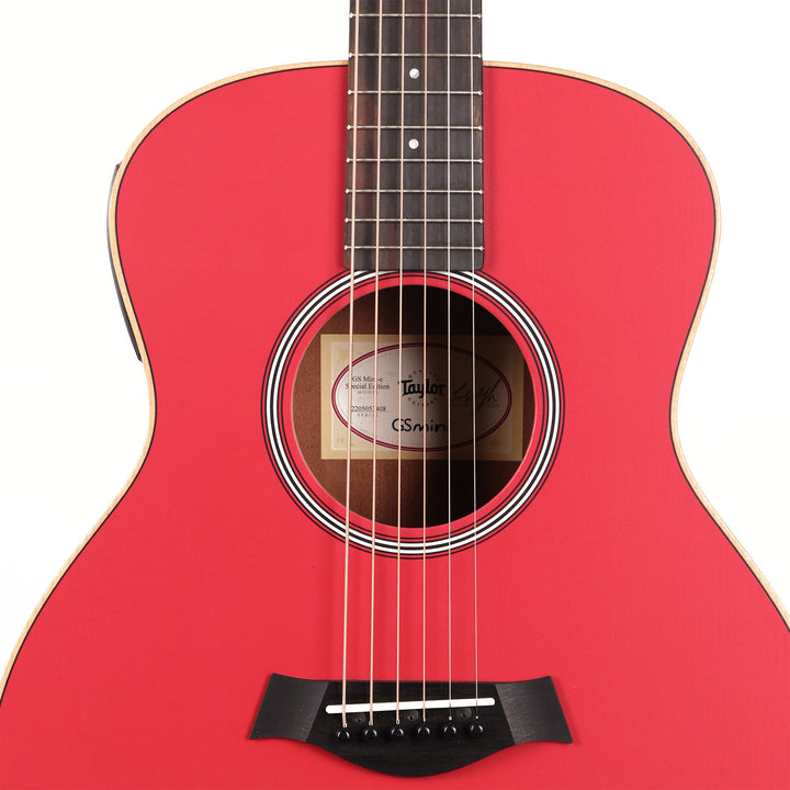 Taylor GS Mini-e Special Edition Prototype Acoustic-Electric Red