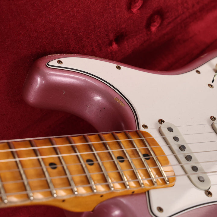 Fender Custom Shop Yngwie Malmsteen Signature Stratocaster Neo Relic Burgundy Mist Metallic Music Zoo Exclusive