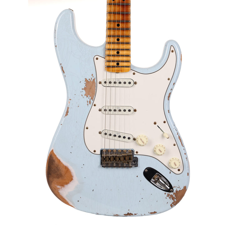 Fender Custom Shop Yngwie Malmsteen Signature Stratocaster Neo Relic Sonic Blue Music Zoo Exclusive