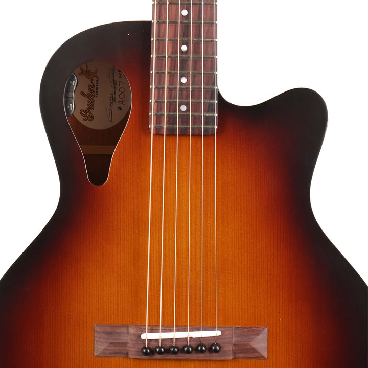 Gruhn Versitar Sitka Western Red Cedar and Mahogany Acoustic-Electric Sunburst