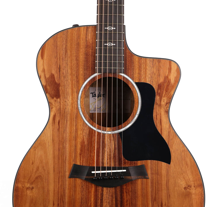 Taylor Custom 224ce-K DLX Acoustic-Electric Natural