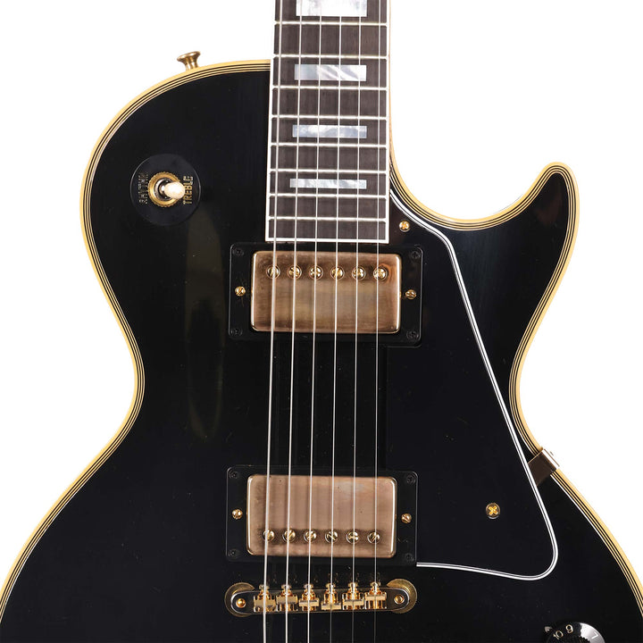 Gibson Custom Shop 1968 Les Paul Custom Ebony Murphy Lab Ultra Light Aged