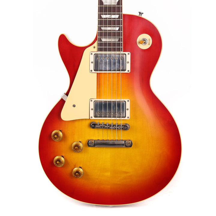 Gibson Custom Shop 1958 Les Paul Standard Reissue Left-Handed Washed Cherry Sunburst VOS