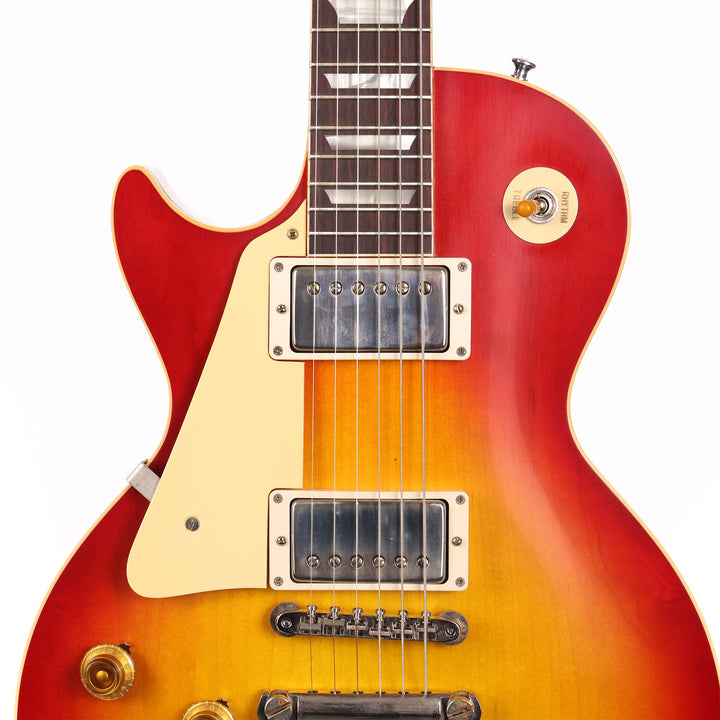 Gibson Custom Shop 1958 Les Paul Standard Reissue Left-Handed Washed Cherry Sunburst VOS