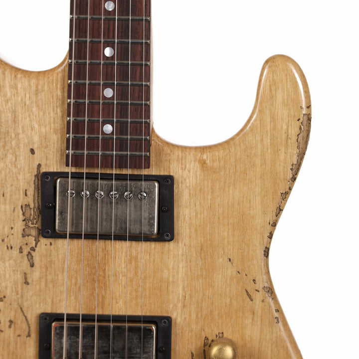 Charvel Custom Shop Nitro Aged San Dimas Korina Natural Relic