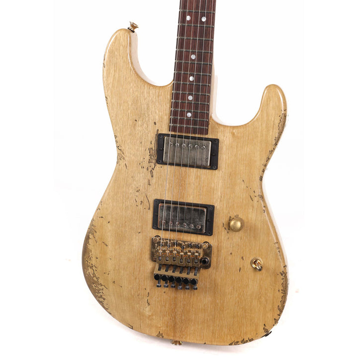 Charvel Custom Shop Nitro Aged San Dimas Korina Natural Relic