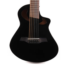 Avante by Veillette Gryphon Short Scale Acoustic Guitar Black