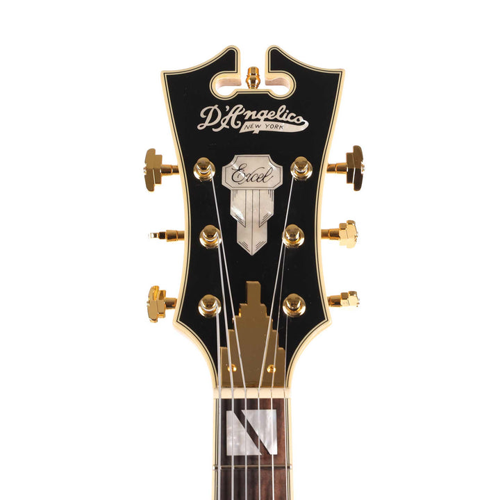 D'Angelico Excel EXL-1 Hollowbody Archtop Guitar Natural