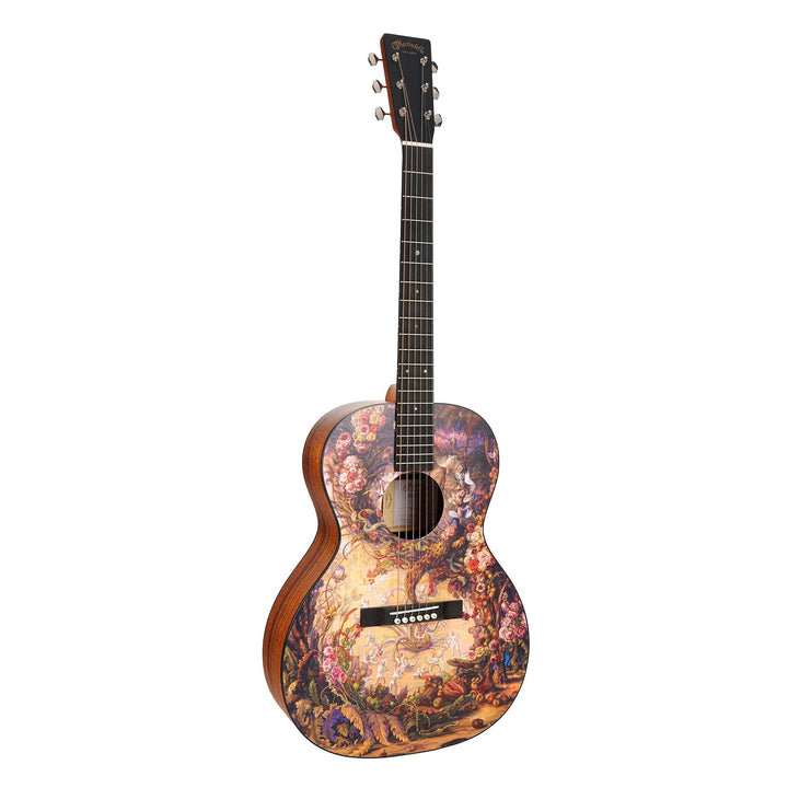 Martin 00L Oliver Acoustic Guitar with Julie Heffernan Artwork