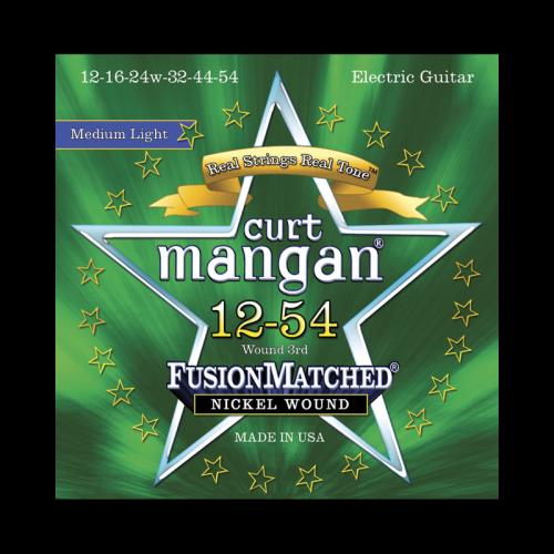 Curt Mangan Fusion Matched Nickel Wound Electric Strings (12-54)