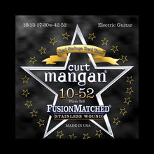 Curt Mangan Fusion Matched Stainless Wound Electric Strings (10-52)