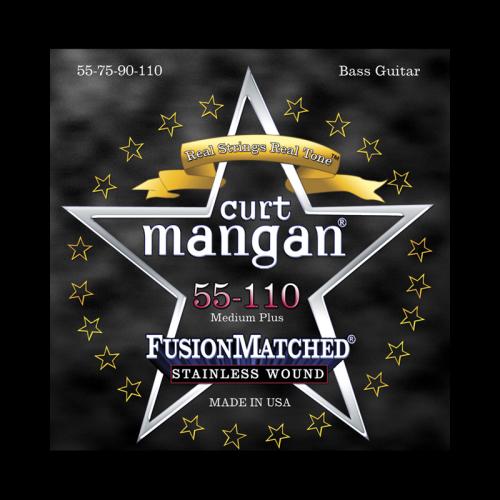 Curt Mangan Fusion Matched Stainless Wound Bass Strings (55-110)