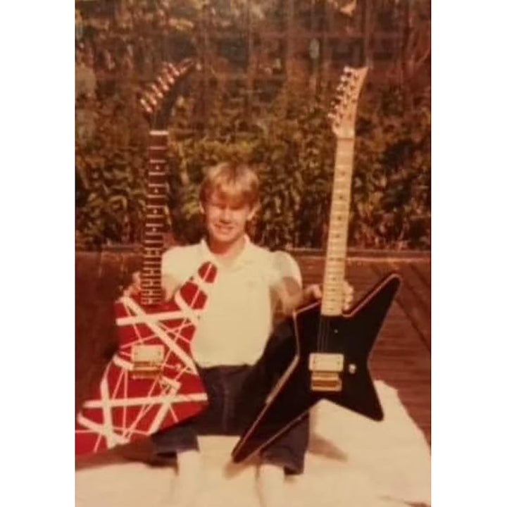 1980 Charvel 'Pre-Production' Red and White Striped Guitar