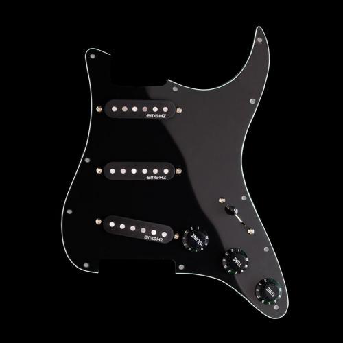 EMG ST11 HZ SRO SC1 Drop-In Prewired Pickguard (Black)