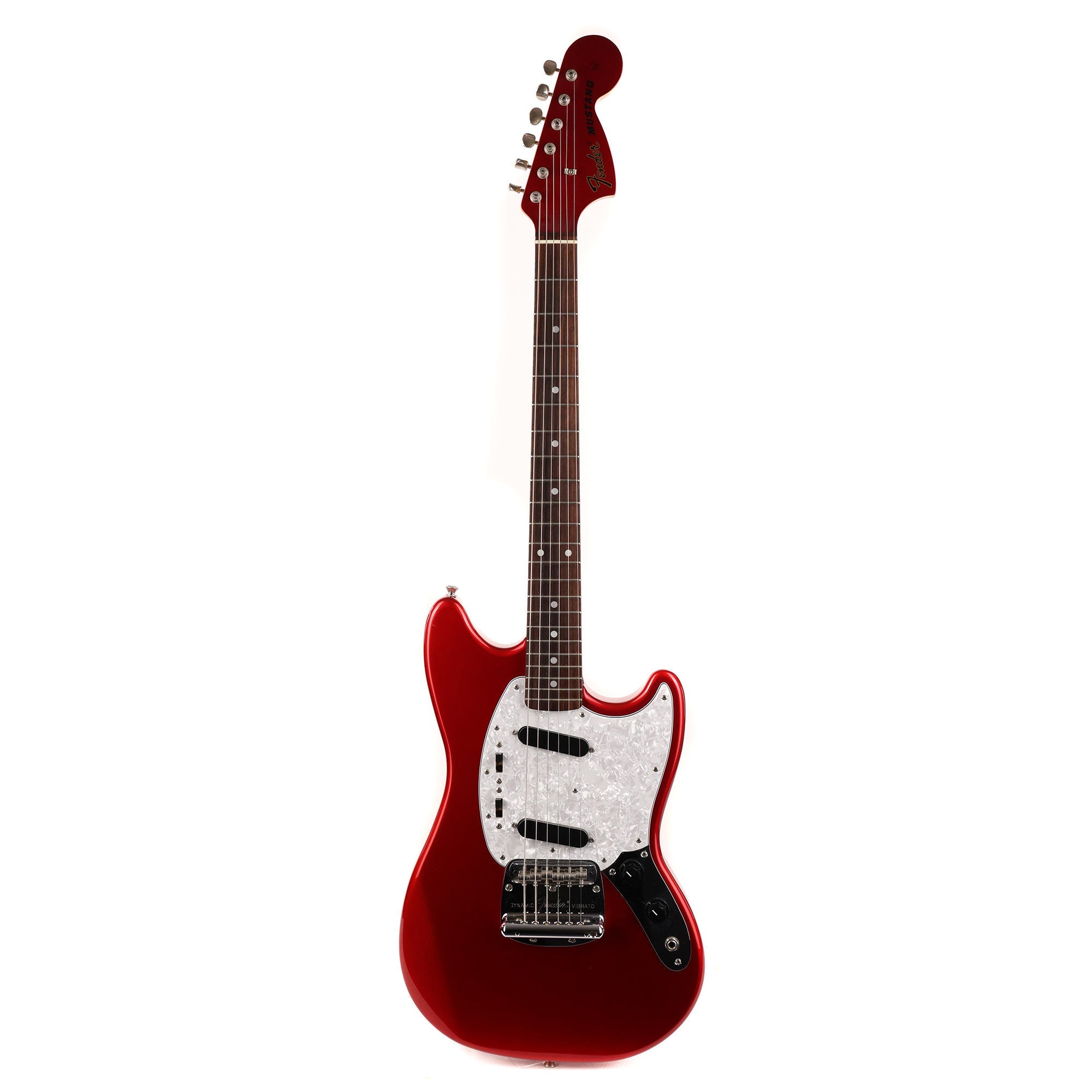 Fender MIJ Mustang Candy Apple Red with Matching Headstock | The 
