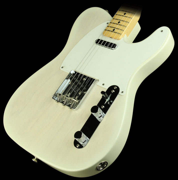 Used Fender American Vintage '58 Telecaster Electric Guitar Aged White Blonde