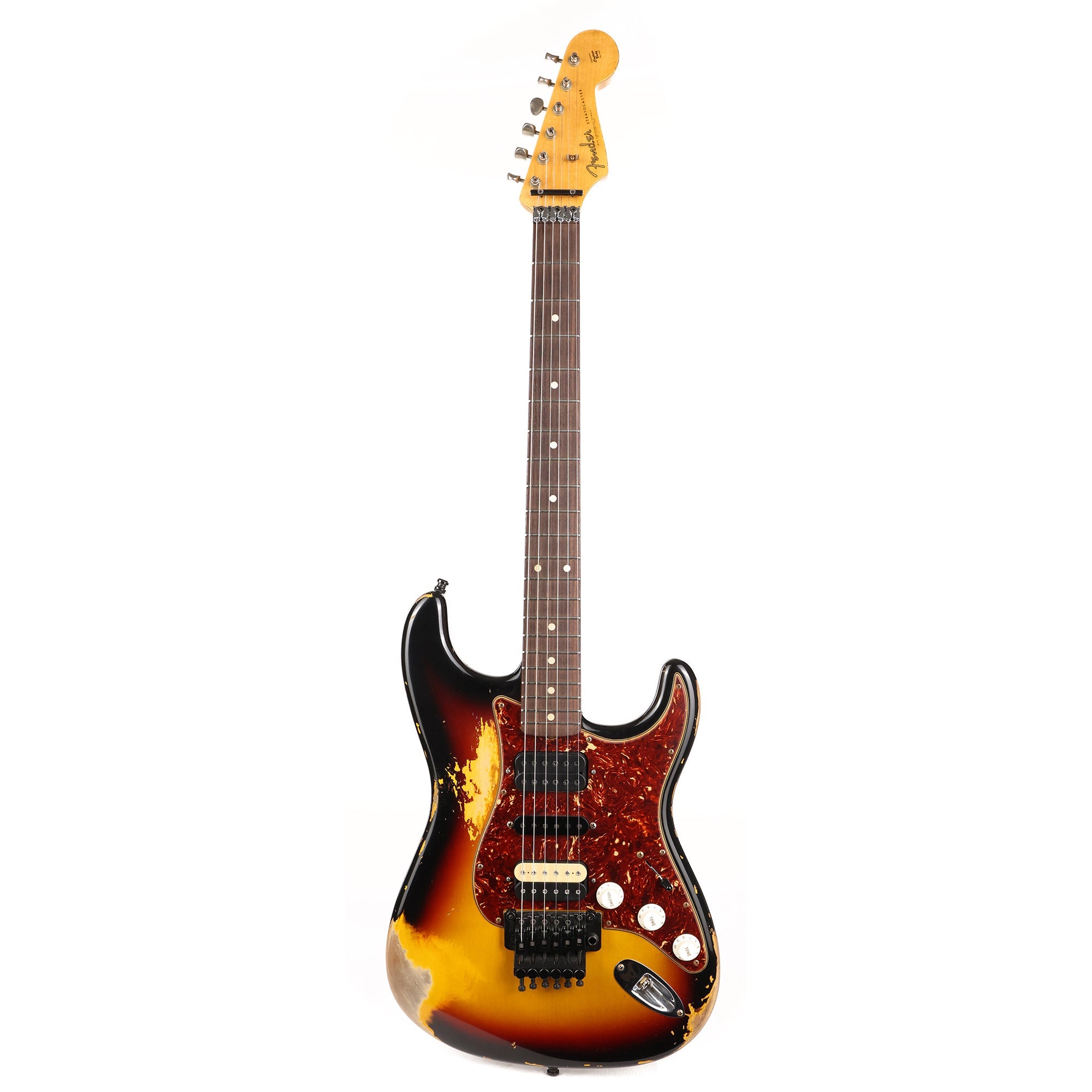 Fender Custom Shop ZF Stratocaster HSH Heavy Relic 3-Tone Sunburst 
