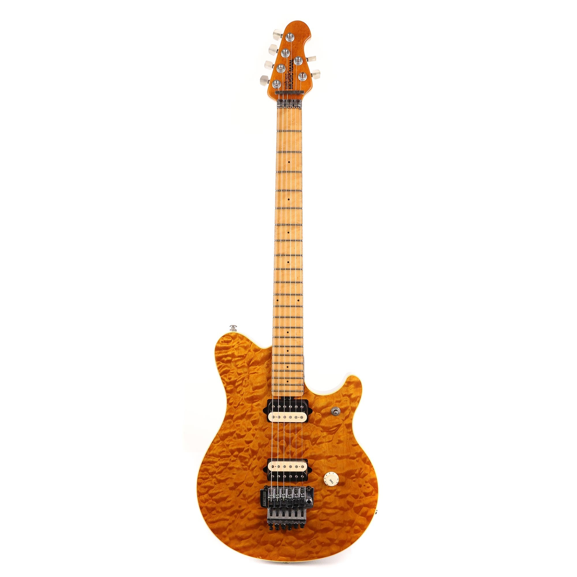 Ernie Ball Music Man Axis EX Transluscent Gold | The Music Zoo