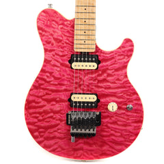 Ernie Ball Music Man Axis Tribute Quilt Top Trans Pink 2011 | The 