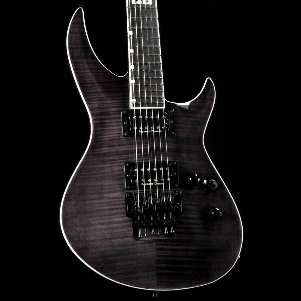 ESP E-II Horizon-III FM FR See-Thru Black | The Music Zoo