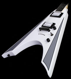 Used Kramer Nite V Plus Electric Guitar Alpine White with Grey | The 
