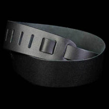 Planet Waves 2.5 Inch Basic Leather Strap Black