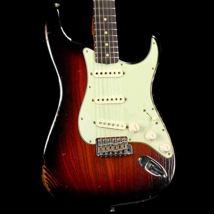 Fender Custom Shop '60s Roasted Ash Stratocaster Relic 3-Tone Sunburst