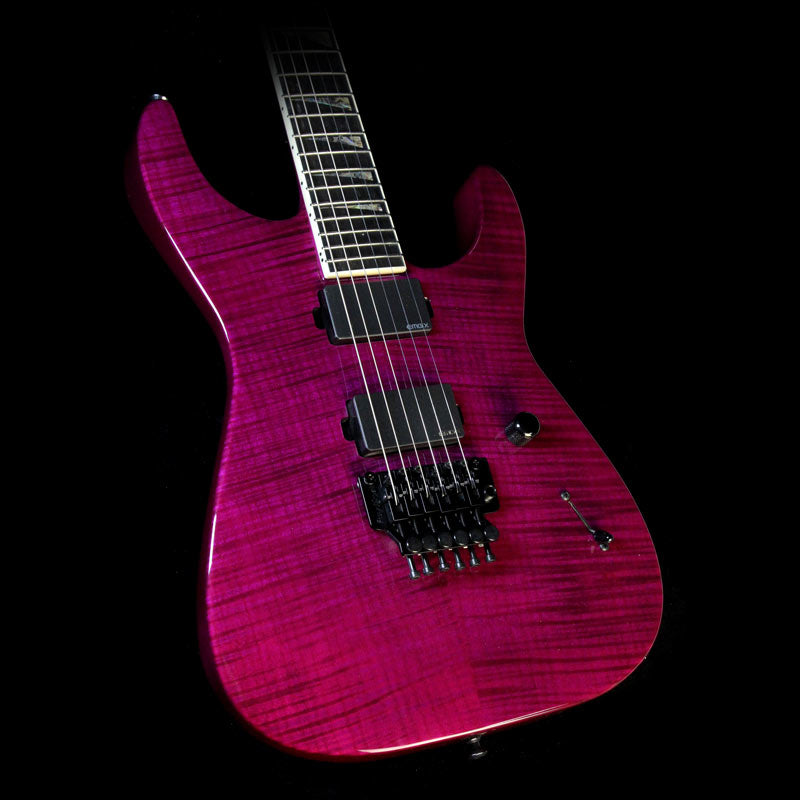 Jackson Custom Shop Custom Soloist Electric Guitar Trans Purple with R |  The Music Zoo