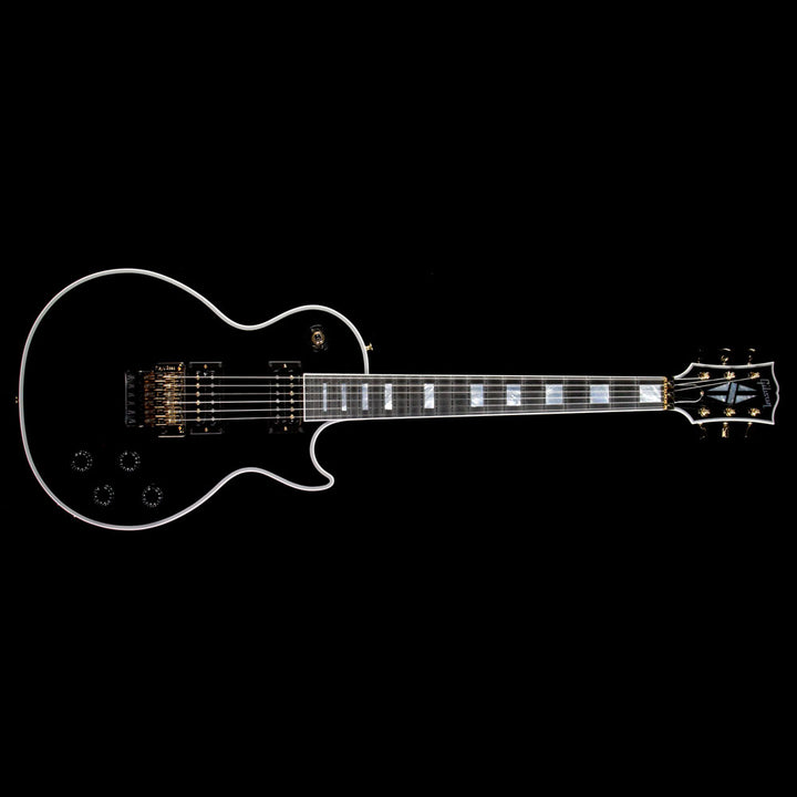 Gibson Custom Shop Les Paul Axcess Custom w/Floyd Electric Guitar Ebony