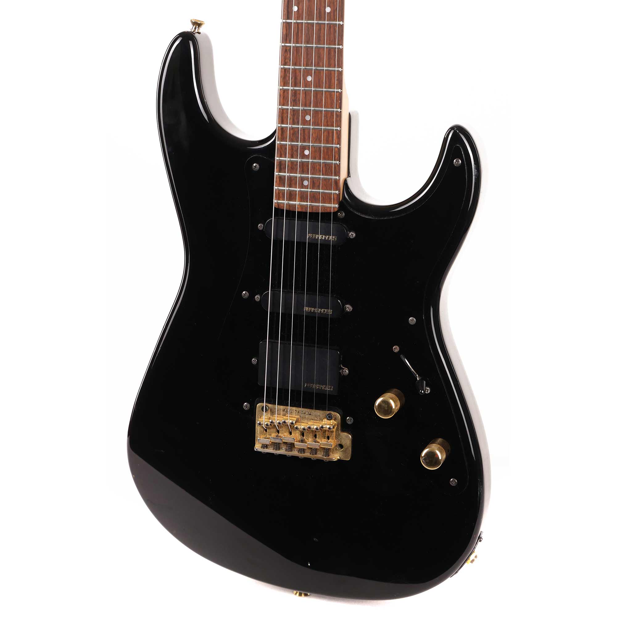 Fernandes The Function Made in Japan Guitar Black | The Music Zoo