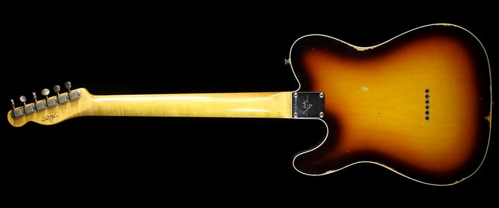 Fender Custom Shop '62 Telecaster Custom Relic Electric Guitar Faded 3-Tone Sunburst