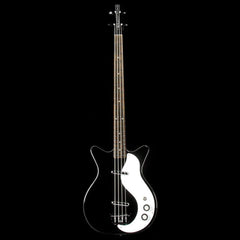 Danelectro '59 DC Long Scale Bass Guitar Black | The Music Zoo