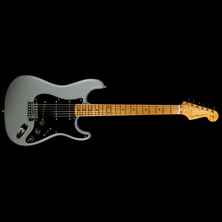 Fender Custom Shop Masterbuilt Dennis Galuszka '56 Stratocaster Roasted Ash Electric Guitar Matte Primer Silver