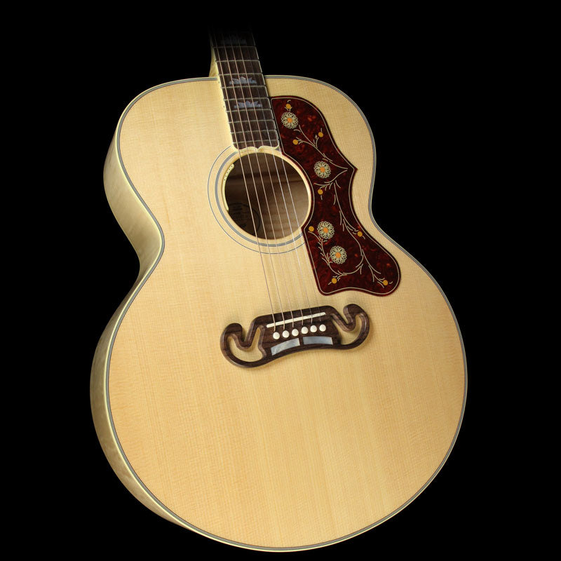 Used Gibson J-200 Acoustic Guitar Antique Natural | The Music Zoo