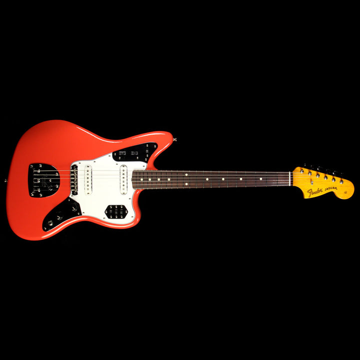 Used Fender '60s Jaguar Lacquer Electric Guitar Fiesta Red