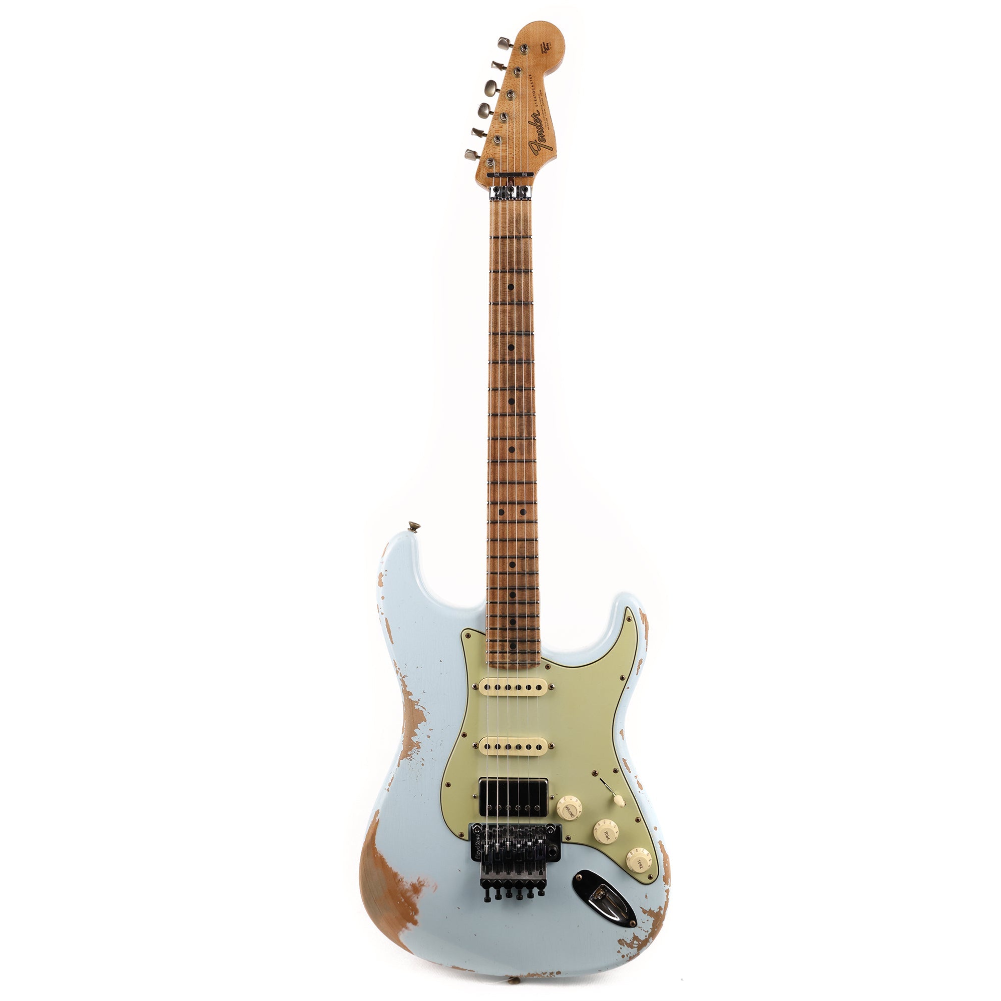 Fender Custom Shop ZF Stratocaster Heavy Relic Sonic Blue Music 