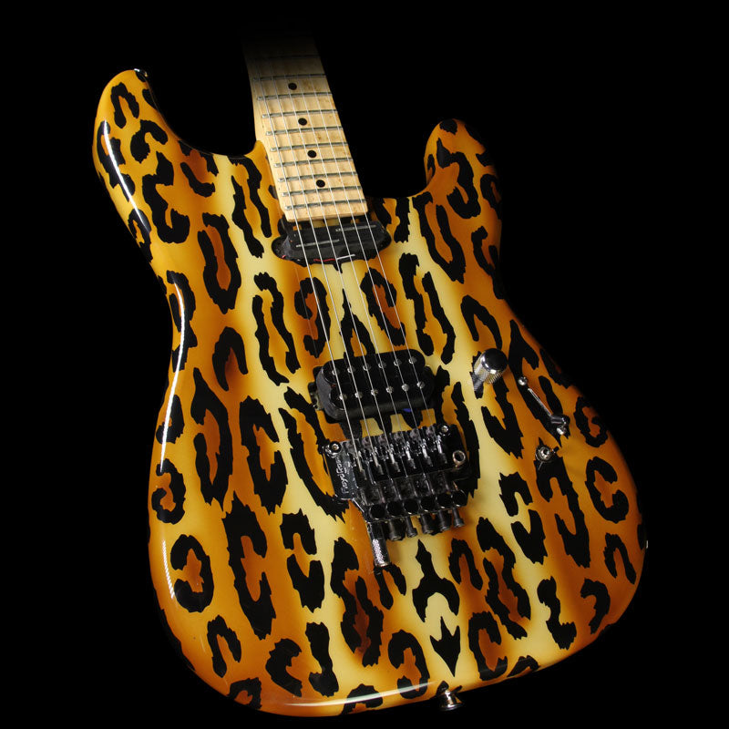 Fender 2 Guitar Strap, Wild Leopard Print