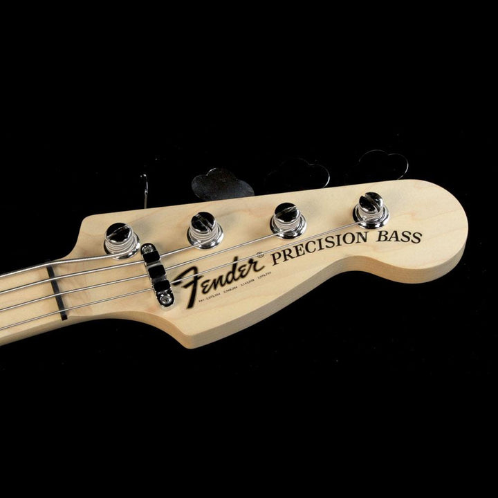 Used Fender American Deluxe Precision Bass Guitar Warmoth Neck Black