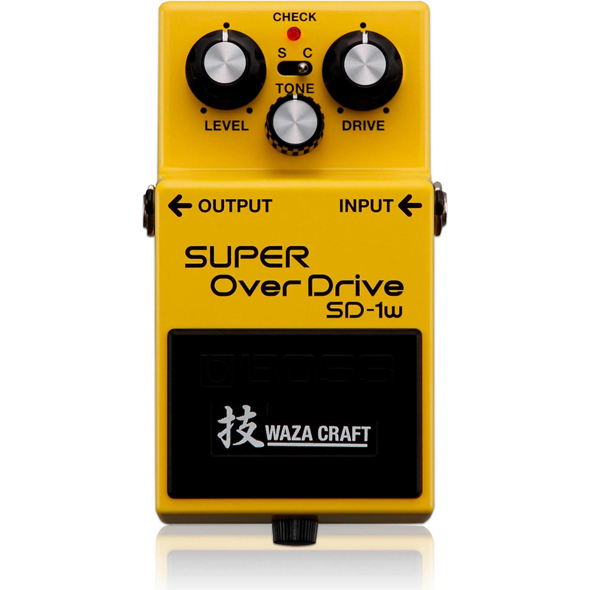 Boss SD-1W Waza Craft Super Overdrive Pedal | The Music Zoo