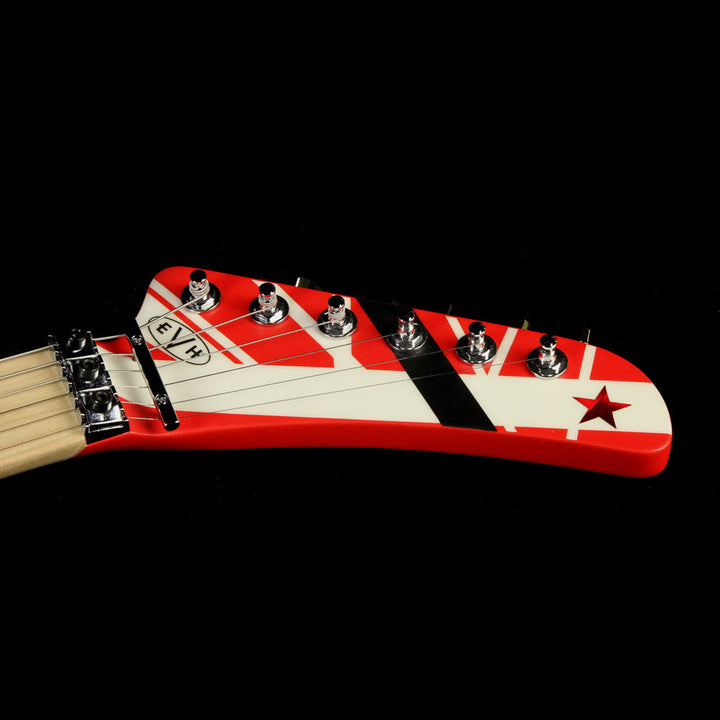 EVH Striped Series 5150 Striped Red Black and White Used