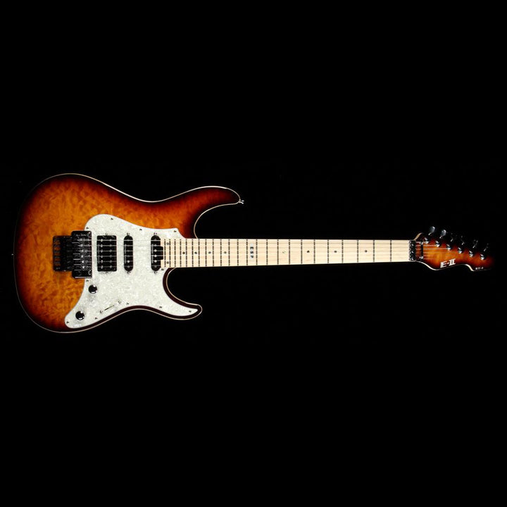 ESP E-II ST-1 QM Tea Sunburst