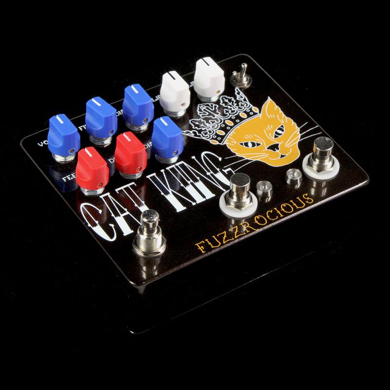 Fuzzrocious Cat King Fuzz with Momentary Feedback Switch Effects