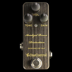One Control BJF Series Anodized Brown Distortion Effect Pedal ...
