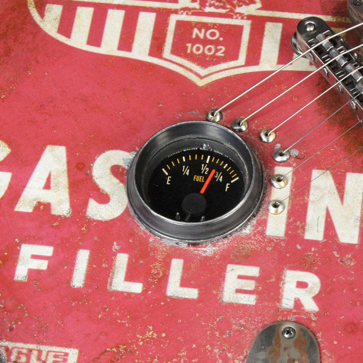 McSwain Gasoline SM-2 Electric Guitar Oil Can Graphics