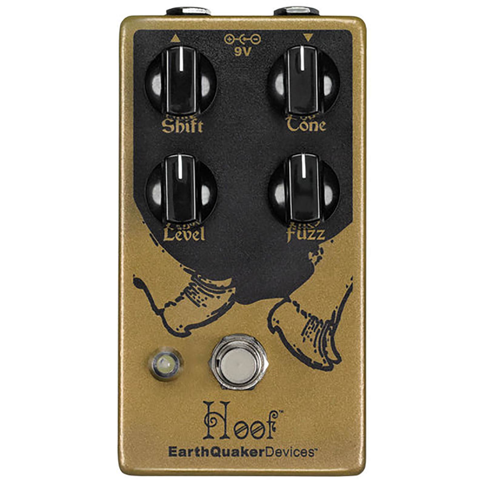 EarthQuaker Devices Hoof Fuzz/Distortion Effects Pedal | The Music Zoo